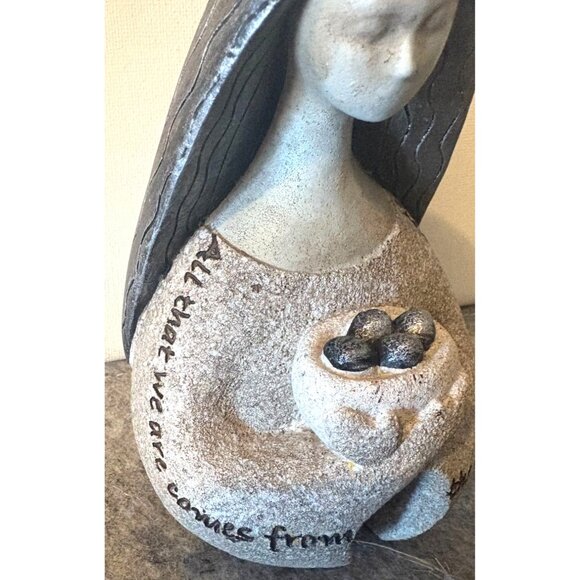 Carson Artstone " Mother" Figurine Known as the Heartbeat Figurine   # 3068 - Picture 3 of 7